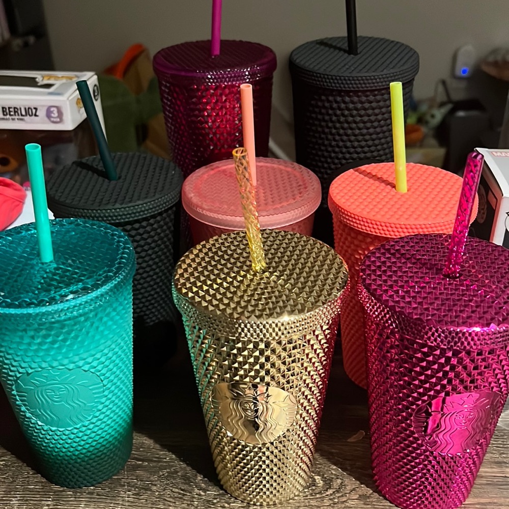 Big set of 8 tumblers from Starbucks-nwt/ EUC